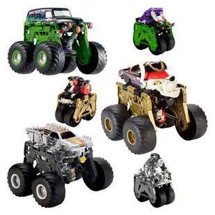 Машинка-трансформер Hot Wheels "Скажені морфери" Grave Digger в асортименті, 4+, Хлопчик