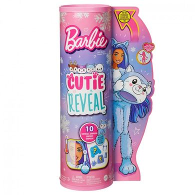 Лялька Barbie "Cutie Reveal" серії "Зимовий блиск" - хаскі