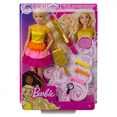Лялька "Неймовірні кучері" Barbie, 3+, Дівчинка