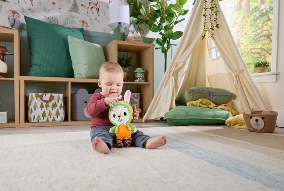 Іграшка "Зайчик-обіймашка" з прорізувачем Fisher-Price