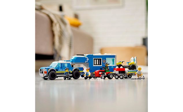 Конструктор LEGO City "Поліцейська вантажівка з мобільним центром керування"