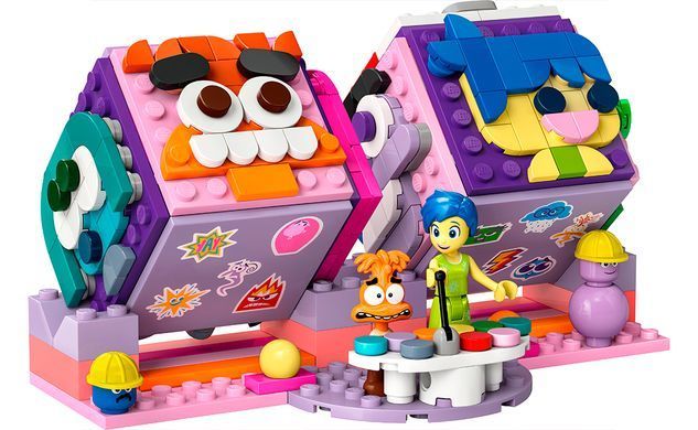 Конструктор LEGO Disney Кубики емоцій із Думками навиворіт 2, 394 деталей (43248)