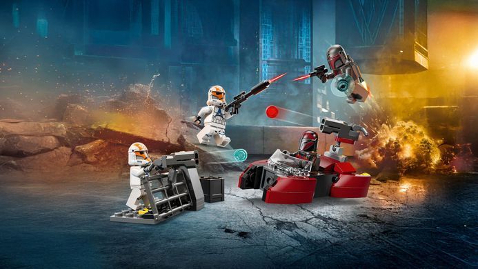 Конструктор LEGO Star Wars Бойовий комплект Облога Мандалора