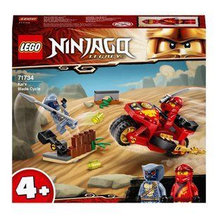 Конструктор LEGO Ninjago Мотоцикл із мечами Кая (71734), 4+, NINJAGO&reg;, Хлопчик