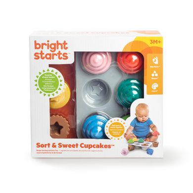 Игрушка-сортер Bright Starts "Sort & Sweet Cupcakes"