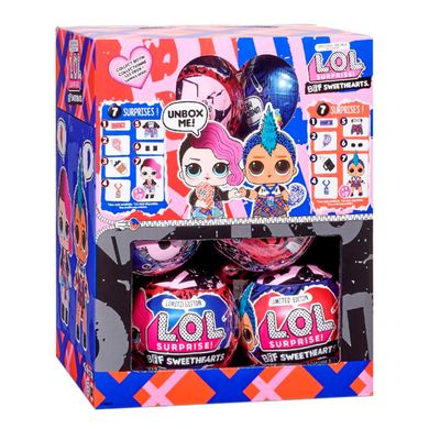Ігровий набір з лялькою L.O.L. Surprise! серії Валентинки" - Панк та Рокер", 3+, Дівчинка
