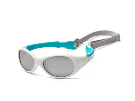Сонцезахисні окуляри дитячі сірі KOOLSUN серії FLEX, від 3 до 6-ти років, Унісекс