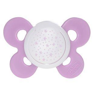 Пустушка Chicco Physio Comfort силіконова з футляром від 16 до 36 місяців , 1 шт , від 16-ти місяців, Пустушки, Анатомічна, Силікон