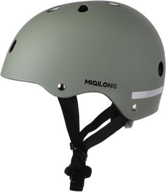 Захисний шолом Miqilong Atlas оливковий 45-54 см