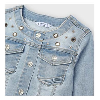 Куртка джинсовая для девочки Mayoral, 4 года, Девочка, Весна/Лето/Осень