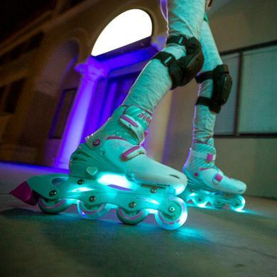Роликові ковзани Neon Сombo, розмір 30-33, бірюзовий