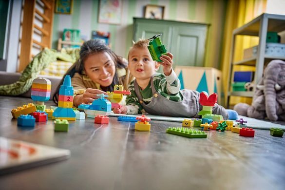 Набір LEGO DUPLO Classic Коробка кубиків для яскравих творчих збірок