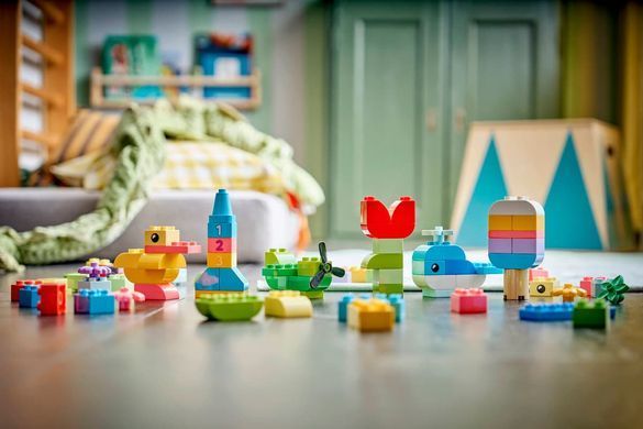 Набір LEGO DUPLO Classic Коробка кубиків для яскравих творчих збірок