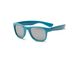 Сонцезахисні окуляри блакитні KOOLSUN серії WAVE, від 3 до 10-ти років, Унісекс