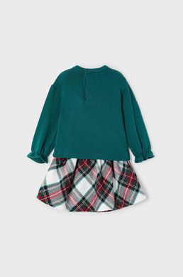 Комплект (юбка, свитер) д/д Mayoral, зеленый