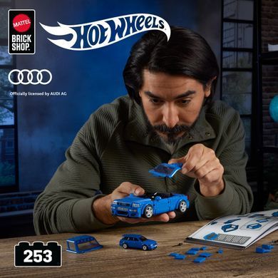 Колекційна машинка-конструктор "Audi" серії "Speed" Mattel Brick Shop