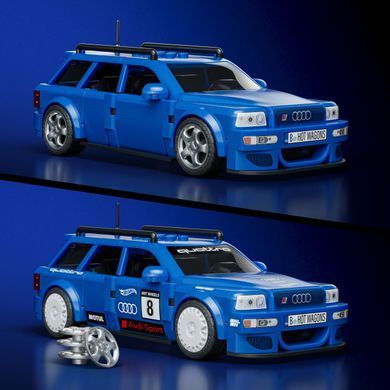 Колекційна машинка-конструктор "Audi" серії "Speed" Mattel Brick Shop