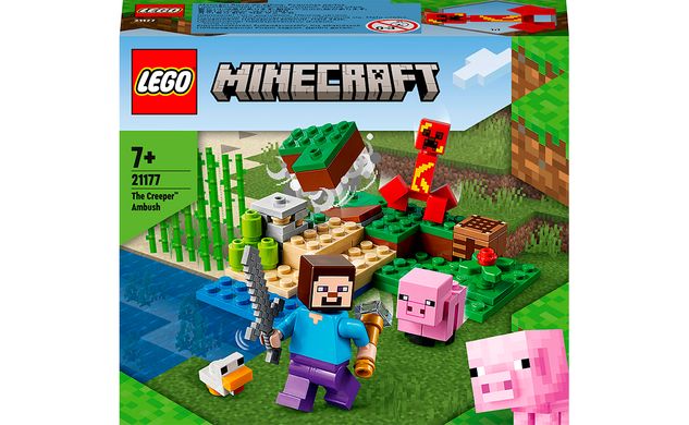 Конструктор LEGO Minecraft Пастка Кріпера