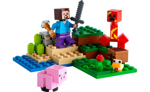 Конструктор LEGO Minecraft Ловушка Крипера