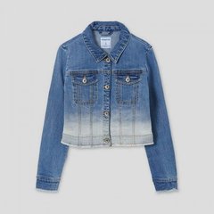 Куртка джинсова для дівчинки з градієнтом Mayoral, 10 років, Дівчинка, Весна/Літо/Осінь