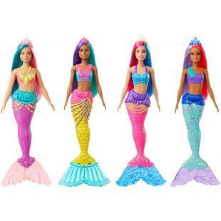 Русалка з кольоровим волоссям серії Дрімтопія Barbie в ас., 3+, Дрімтопія, Дівчинка