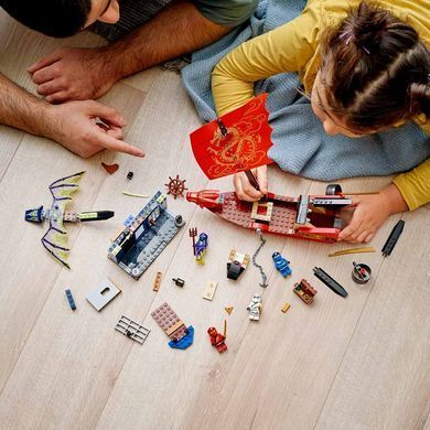 Конструктор LEGO Ninjago Остання битва корабля Дарунок долі (71749), 4+, NINJAGO&reg;, Хлопчик