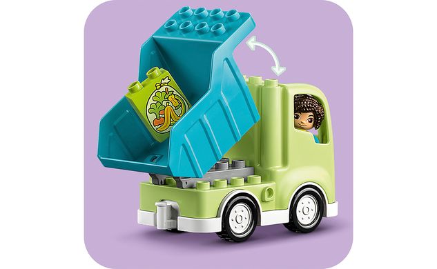 Конструктор LEGO DUPLO Мусороперерабатывающий грузовик