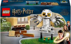 Конструктор LEGO Harry Potter Гедвига на Тисовой улице, 4, 337 деталей (76425)