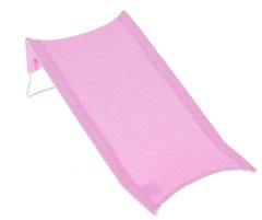 Лежак для купання TEGA, Рожевий, від народження, 41х21х13 см, Пластик + текстиль