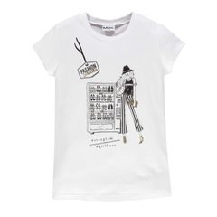Стильная футболка для девочки  12 лет,  MEK Италия, 12 лет, Девочка