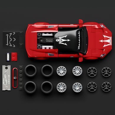 Колекційна машинка-конструктор "Maserati" серії "Speed" Mattel Brick Shop
