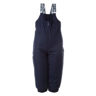 Комплект детский (куртка+напівкомбінезон) HUPPA LASSE, тёмно-синий с принтом/тёмно-синий
