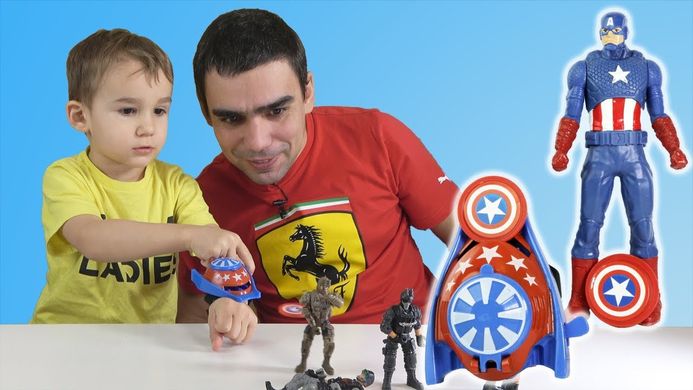 Hasbro Marvel  Перчатка  Капитана Америки, 3+, Marvel, Мальчик