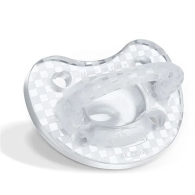 Пустушка Chicco PhysioForma Crystal, силікон, 6-16 міс., 2 шт.