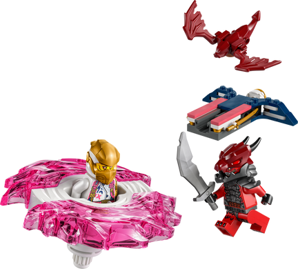 Конструктор LEGO NINJAGO Дракон Сори Спін-джитсу