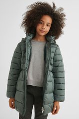 Пальто для девочки Mayoral, зеленый