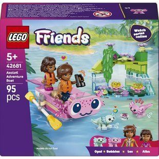 Конструктор LEGO Friends Пригодницький човен &laquo;Аксолотль&raquo;