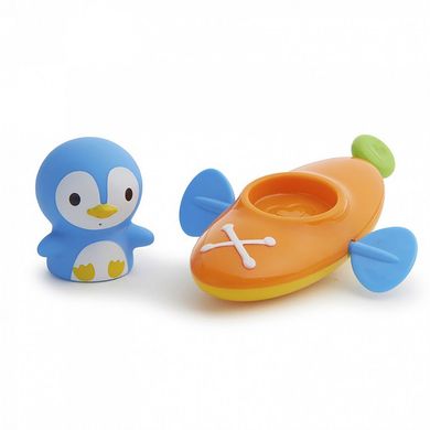 Игрушка для ванной Munchkin "Пингвин гребец", 1,5+, Унисекс