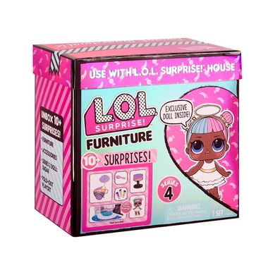 Игровой набор с куклой LOL Surprise! серии Furniture "- Леди-Сахар", 3+, Furniture, Девочка