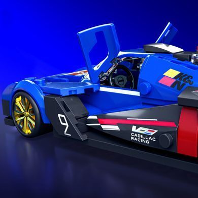 Колекційна машинка-конструктор "Cadillac" серії "Speed" Mattel Brick Shop