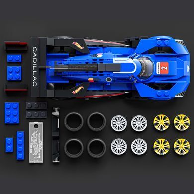 Колекційна машинка-конструктор "Cadillac" серії "Speed" Mattel Brick Shop