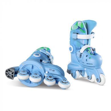 Роликові ковзани Yvolution Switch Skates блакитні