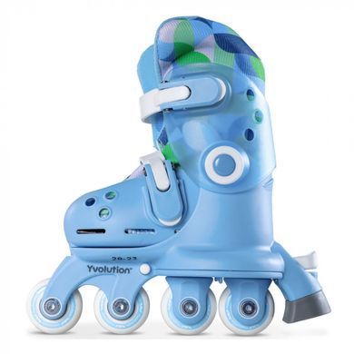 Роликові ковзани Yvolution Switch Skates блакитні