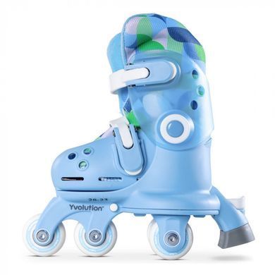 Роликові ковзани Yvolution Switch Skates блакитні