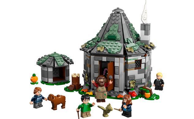 Конструктор LEGO Harry Potter Хатинка Геґріда Несподівані гості 896 деталей (76428)