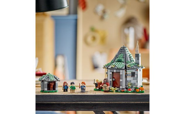 Конструктор LEGO Harry Potter Хатинка Геґріда Несподівані гості 896 деталей (76428)