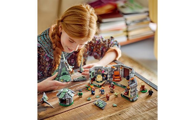 Конструктор LEGO Harry Potter Хатинка Геґріда Несподівані гості 896 деталей (76428)