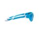 Солнцезащитные очки детские голубые с белыми вставками KOOLSUN серии SPORT, от 6 до 12-ти лет, Мальчик