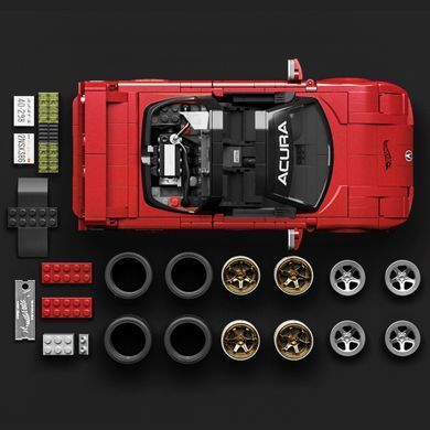 Колекційна машинка-конструктор "Acura" серії "Elite" Mattel Brick Shop