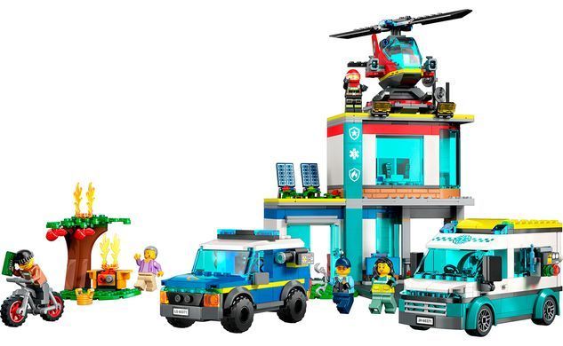 Конструктор LEGO City Центр управління рятувальним транспортом